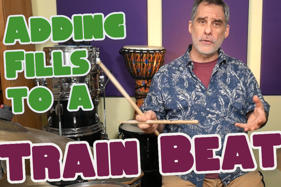 Joe The Drummer - Adding Fills to a Train Beat - YouTube